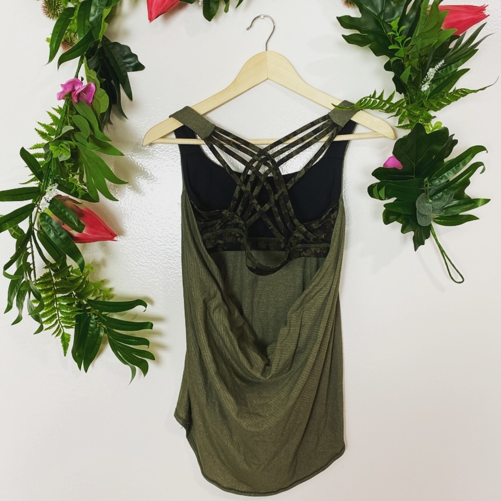 Lululemon athletica camouflage gym tank ✨sz medium - Picture 1 of 4